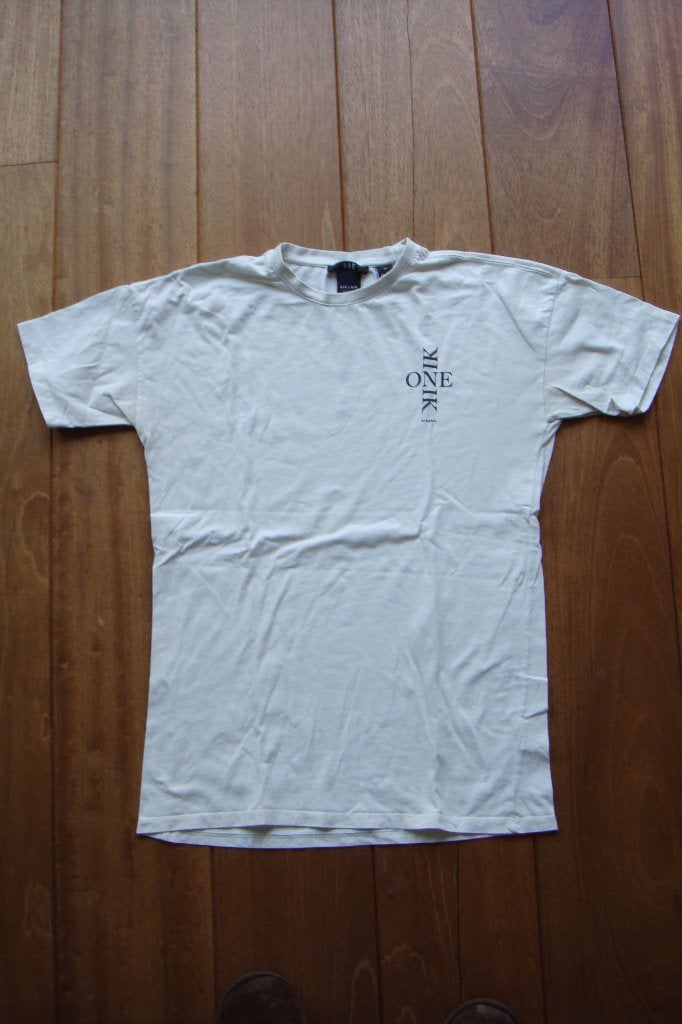 Nik & Nik shirt maat 170 / 176 wit NETTE STAAT €2,95, Kinderen en Baby's, Kinderkleding | Maat 176, Nik&Nik, Ophalen of Verzenden