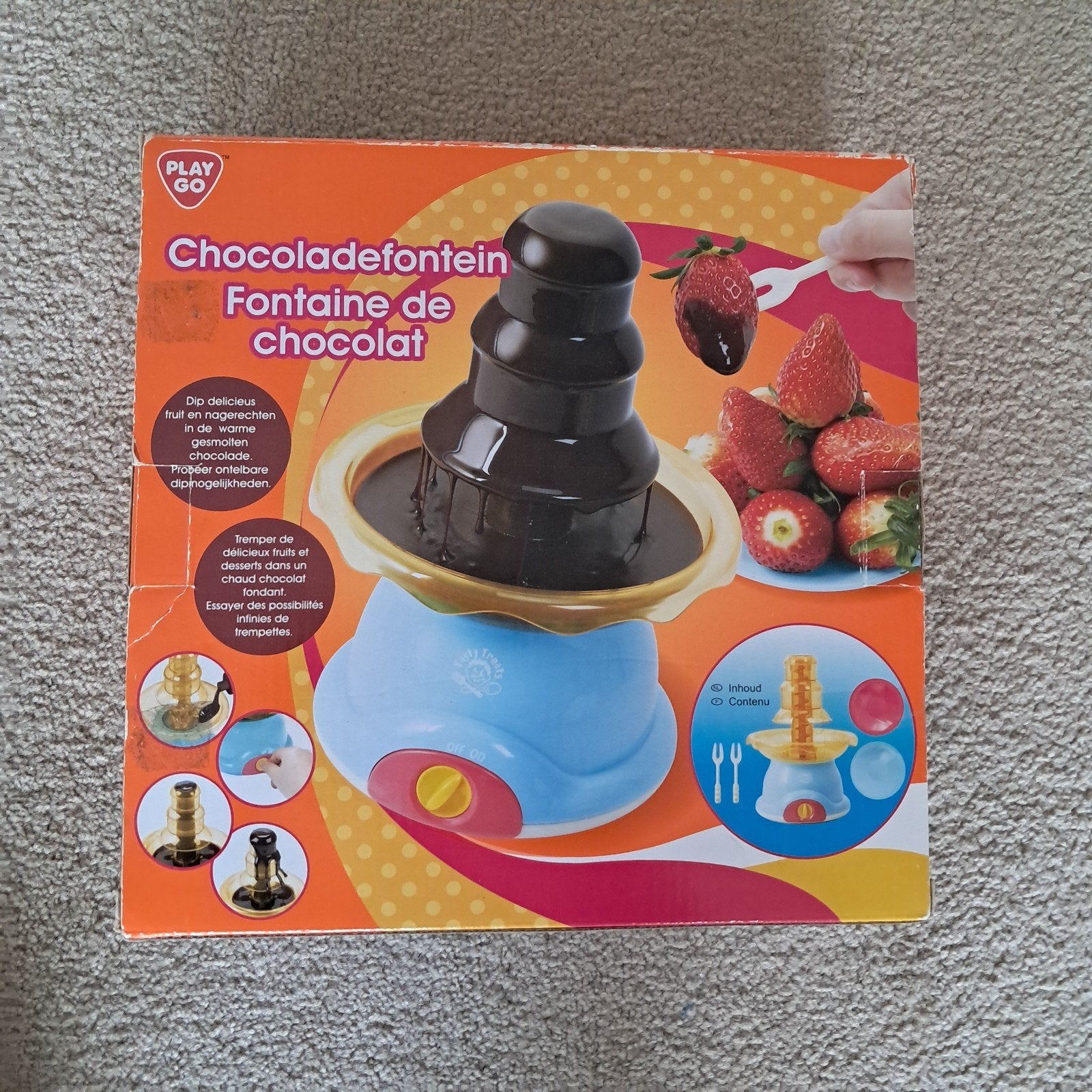 Chocolade fontein, Ophalen of Verzenden, Zo goed als nieuw, Kunststof