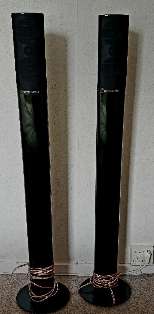 Harman Kardon luidsprekers, Audio, Tv en Foto, Luidsprekers, Ophalen, Gebruikt, 60 tot 120 watt, Overige merken