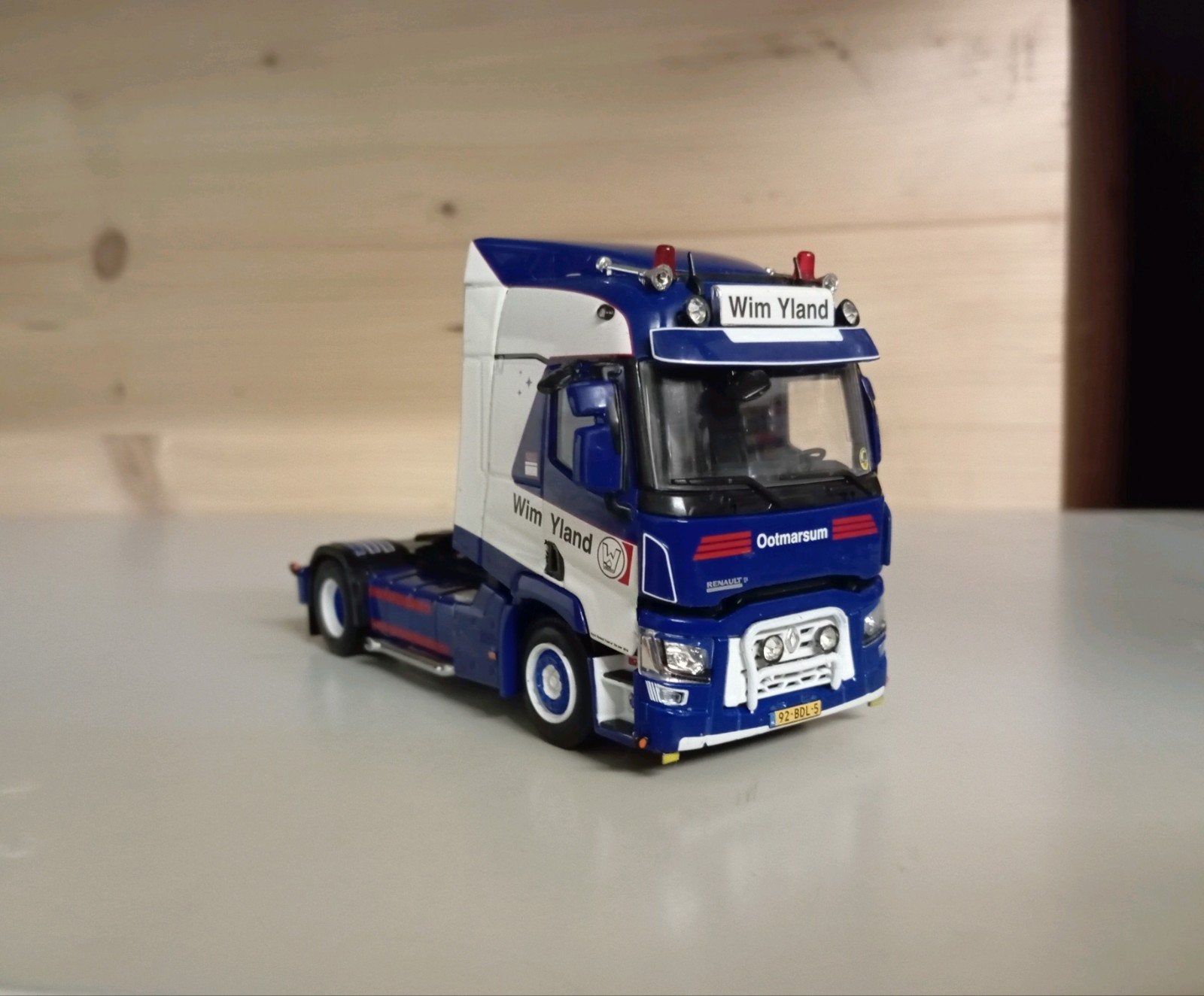 Renault Trucks Wim Yland WSI, Hobby en Vrije tijd, Modelauto's | 1:50, Ophalen of Verzenden, Nieuw, Bus of Vrachtwagen, Wsi
