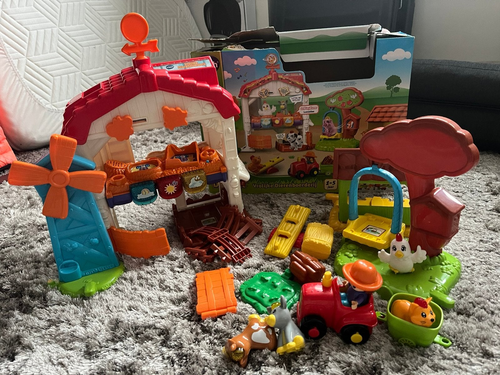 V- tech vrolijke dierenboerderij, Ophalen of Verzenden, Nieuw