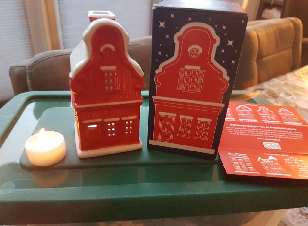 1 Postcode loterij huisje, Zaans huisje nr 3., Diversen, Kerst, Nieuw, Ophalen of Verzenden