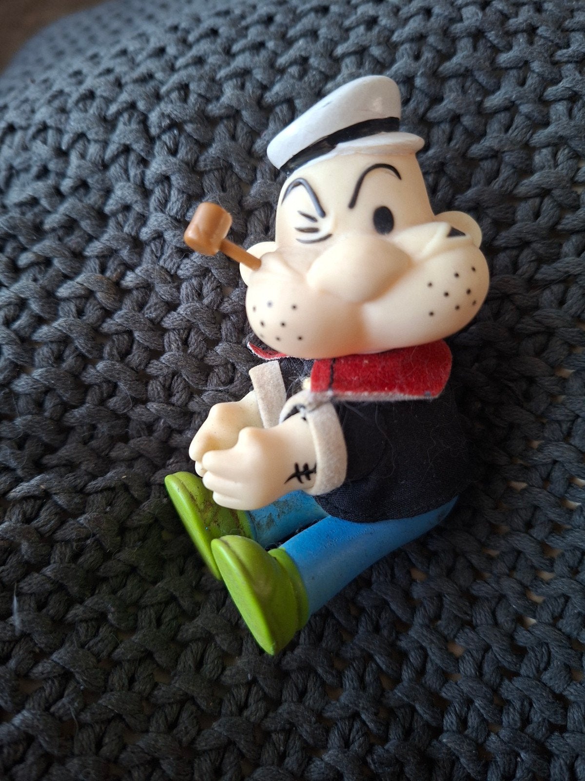 Vintage Popeye knijp poppetje, Ophalen of Verzenden, Zo goed als nieuw