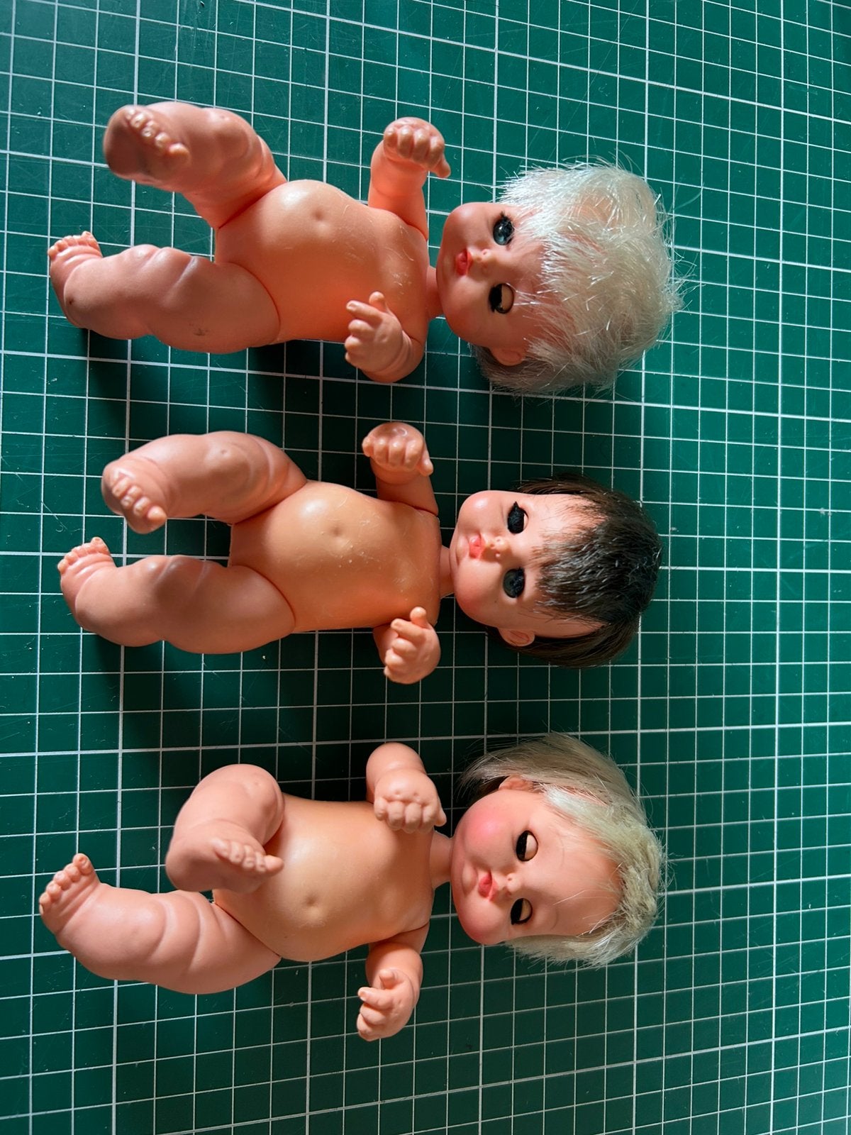 Miniatuur babypoppen Furga Italy jaren 60 en 70., Verzamelen, Ophalen of Verzenden, Gebruikt