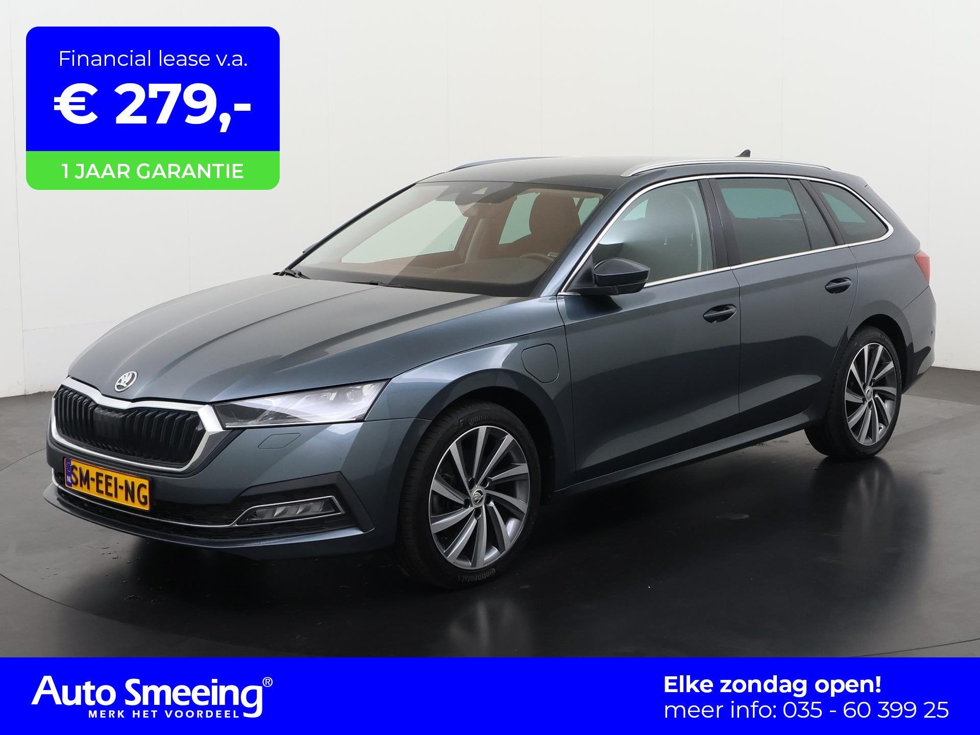 Skoda Octavia Combi 1.4 TSI iV PHEV Style | Head Up | Camera, Auto's, Gebruikt, Euro 6, Plug-in hybride, Hybride Elektrisch/Benzine