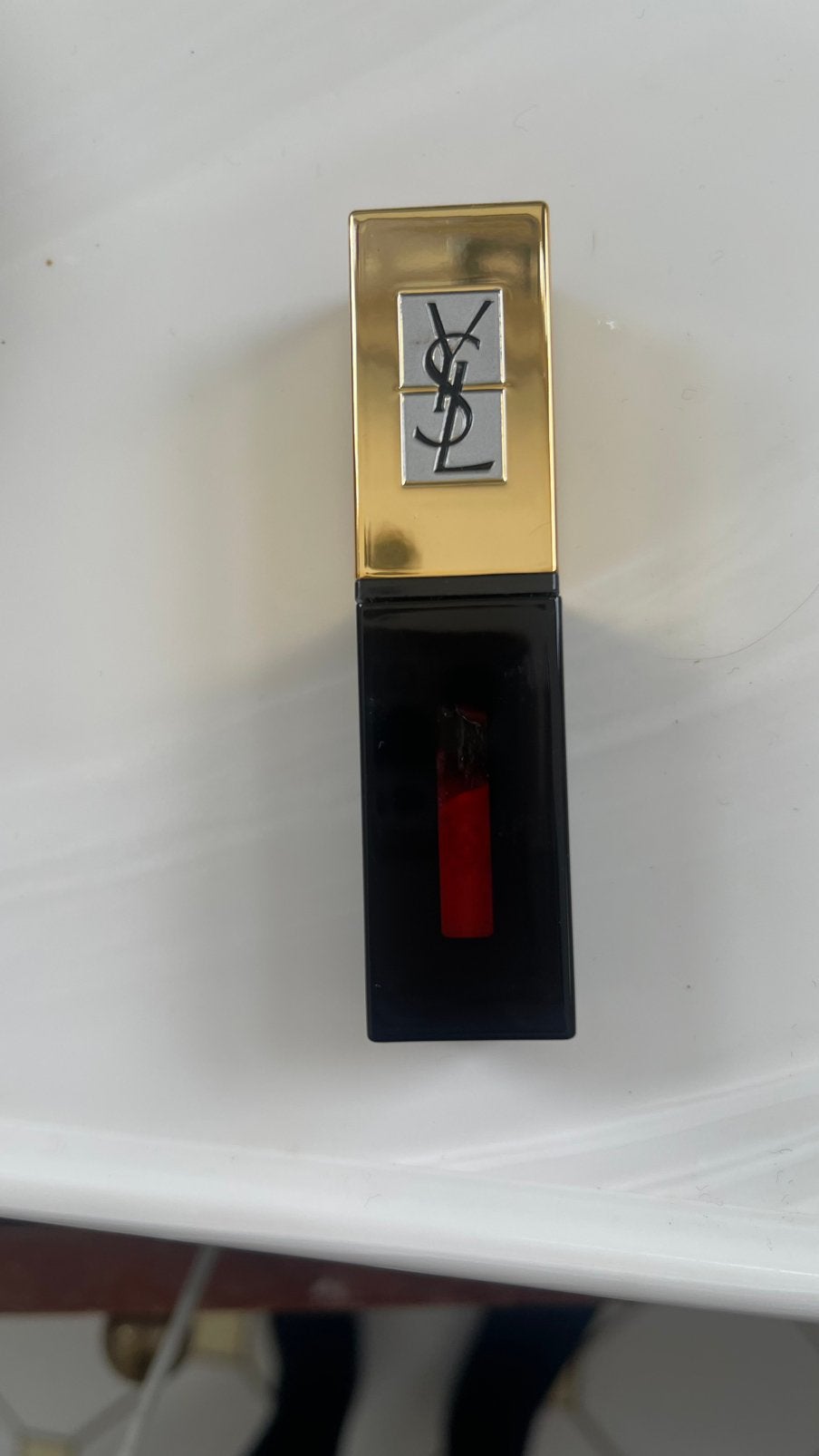 Vernis a levres YSL detail prijs 35€, Lippen, Ophalen of Verzenden, Zo goed als nieuw, Make-up