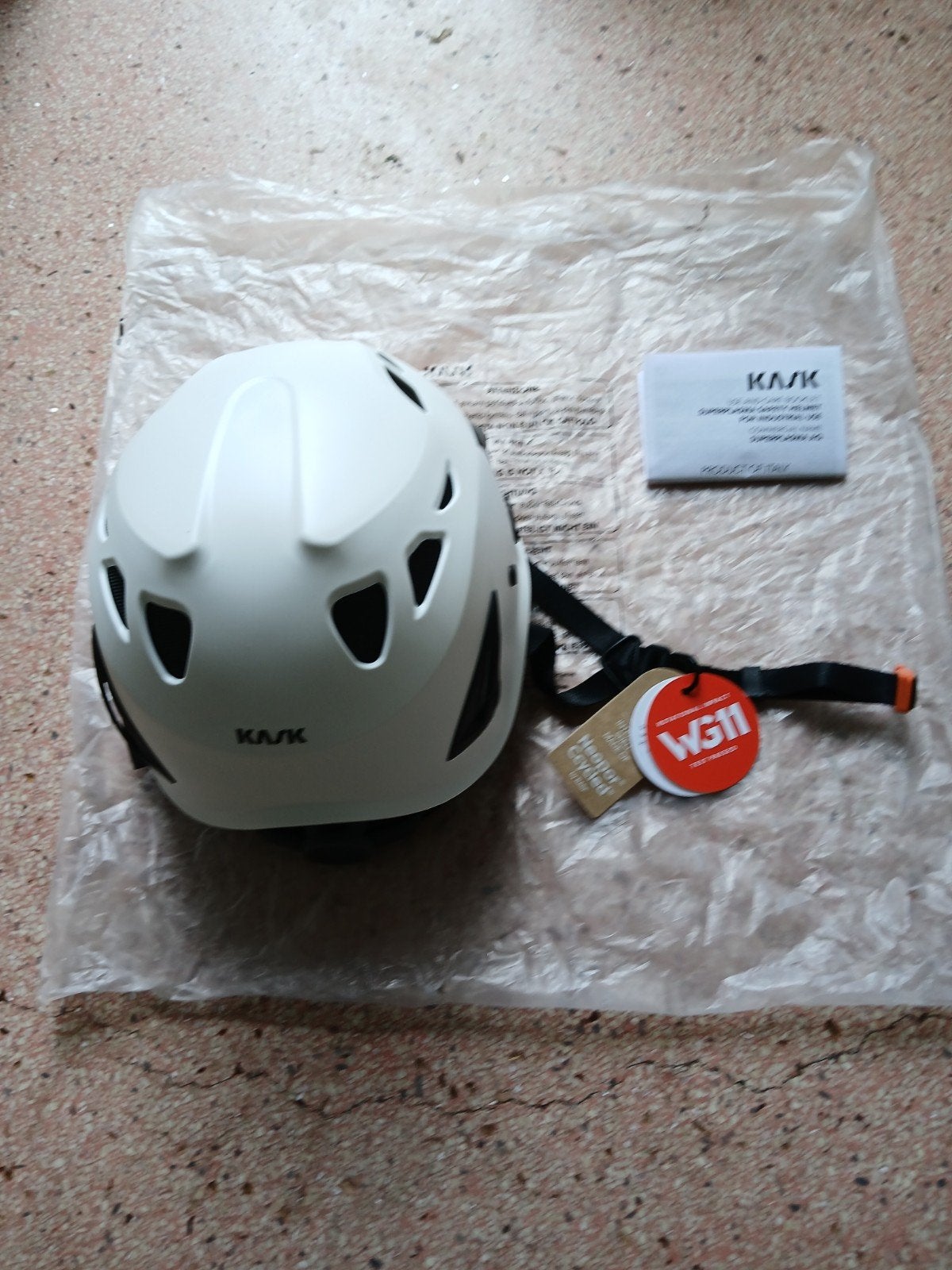 KASK AQ SUPERPLASMA HELM/STIJGERBOUW/OFFSHORE/HOVENIERS/, Ophalen, Nieuw