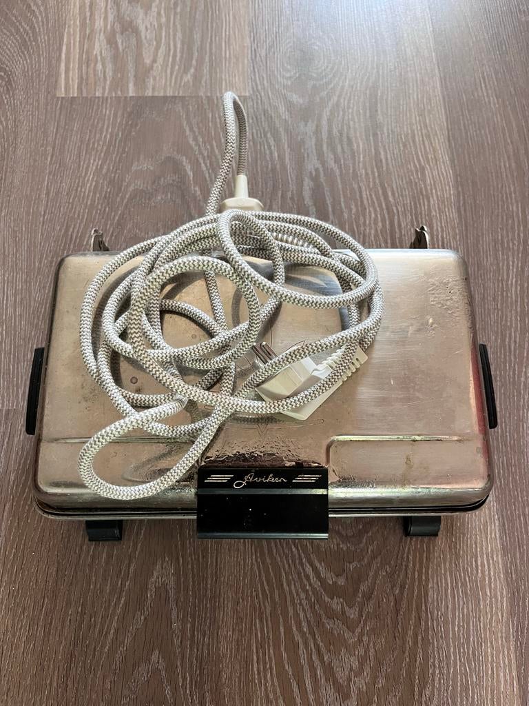 Vintage Zweeds Wafelijzer - Perfect voor knapperige wafels, Ophalen, Gebruikt