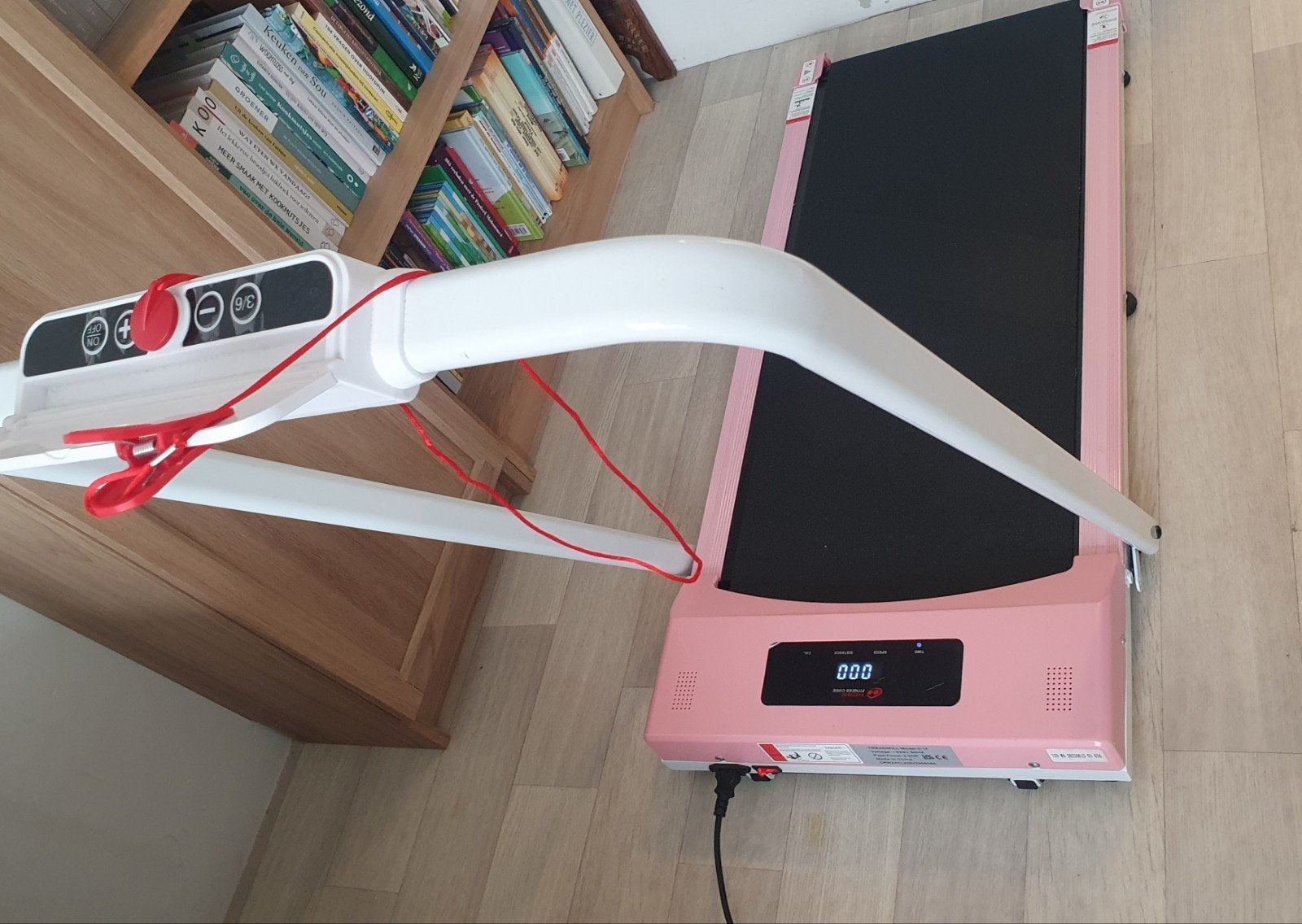Foto 2 van Loopband Home Fitness Code roze