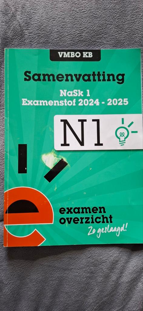 Samenvatting Natuurkunde VMBO KB examenstof  2024-2025, Ophalen of Verzenden, Zo goed als nieuw, Overige onderwerpen