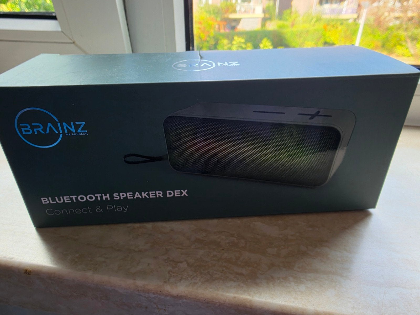 BRAINZ Bluetooth Speaker Dex met LED Verlichting, Audio, Tv en Foto, Overige merken, Bluetooth, Nieuw, Ophalen of Verzenden