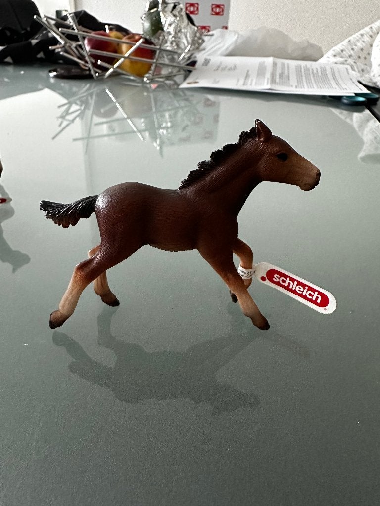 Schleich Mustang Veulen - 10 cm -, Ophalen of Verzenden, Nieuw, Paard, Beeldje of Figuurtje