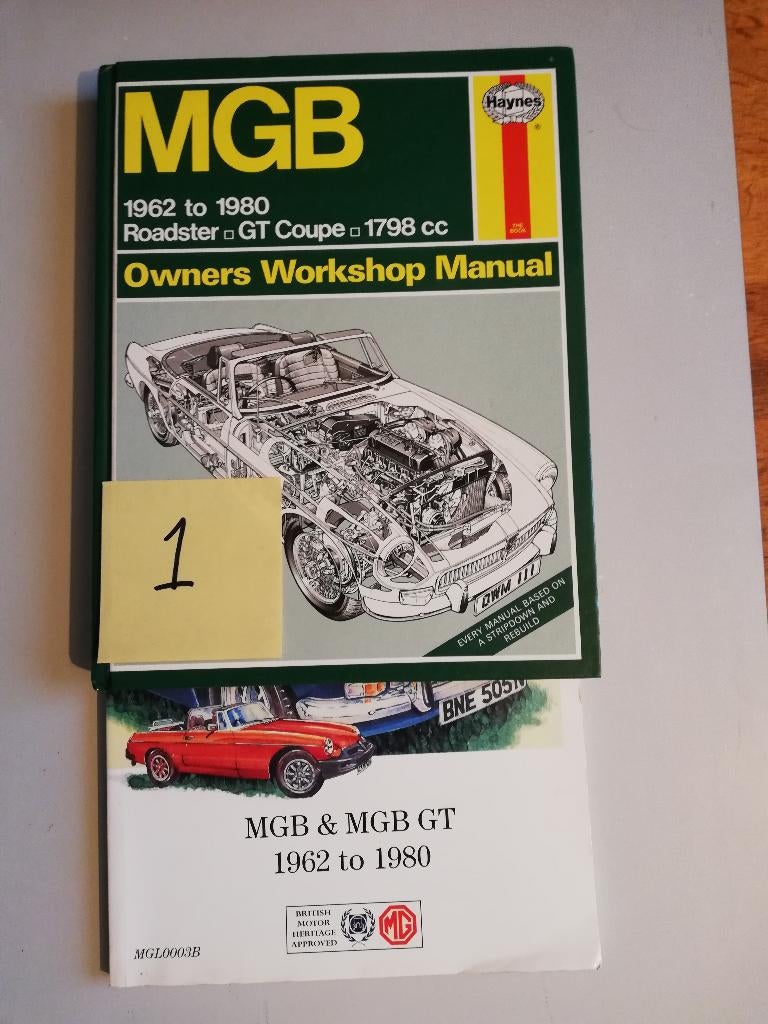MG Midget en Austin Healy Sprite Werkplaats Boeken, Ophalen of Verzenden