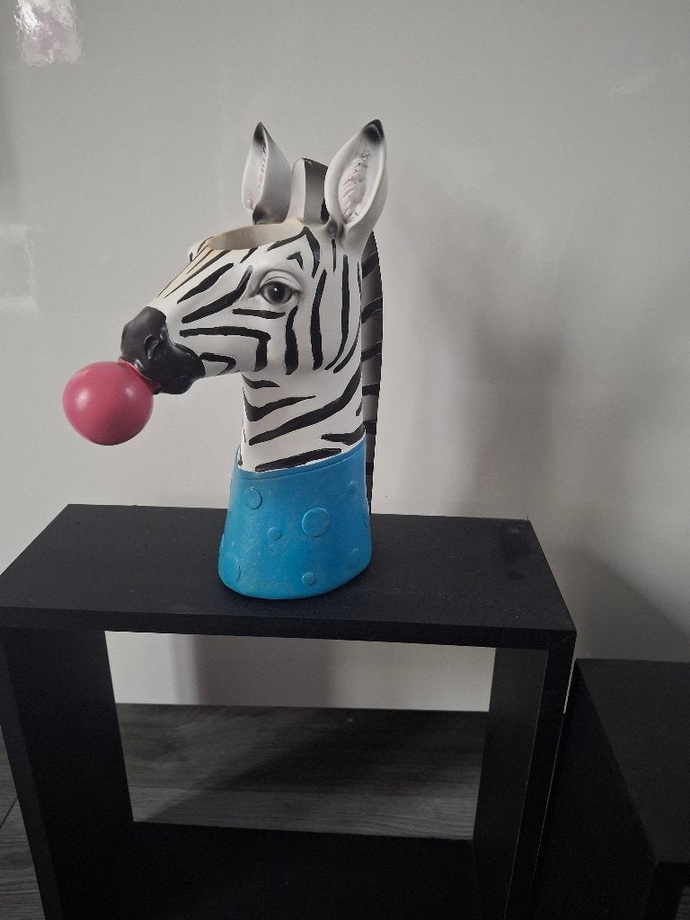 Beeld zebra, Ophalen of Verzenden, Zo goed als nieuw, Dier