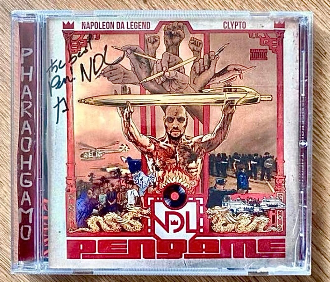 cdr: Napoleon Da Legend - Pengame (2023) *SIGNED*, Cd's en Dvd's, Ophalen of Verzenden, Zo goed als nieuw