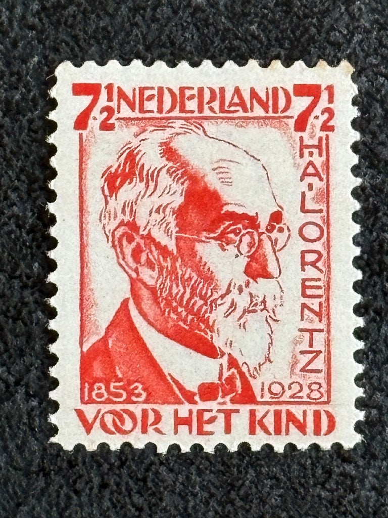 1928 NVPH 222A Kinderzegels 7½+2 ½ ct rood POSTFRIS, Ophalen of Verzenden, T/m 1940, Postfris