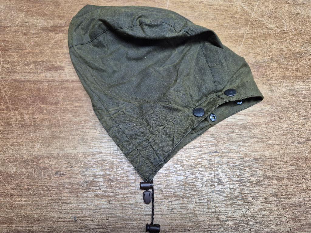 Barbour capuchon wax jas, groen, nieuwstaat!, Barbour, Overige maten, Ophalen of Verzenden, Zo goed als nieuw