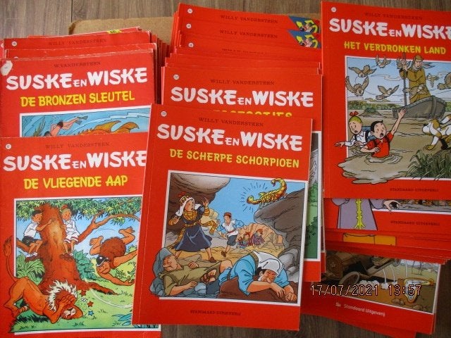 adv5116 suske en wiske album serie, Eén stripboek, Ophalen, Gelezen