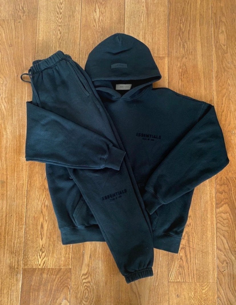Essentials Fear of God Zwart Pak - Maat XS, Kleding | Heren, Ophalen of Verzenden, Zo goed als nieuw, Maat 46 (S) of kleiner