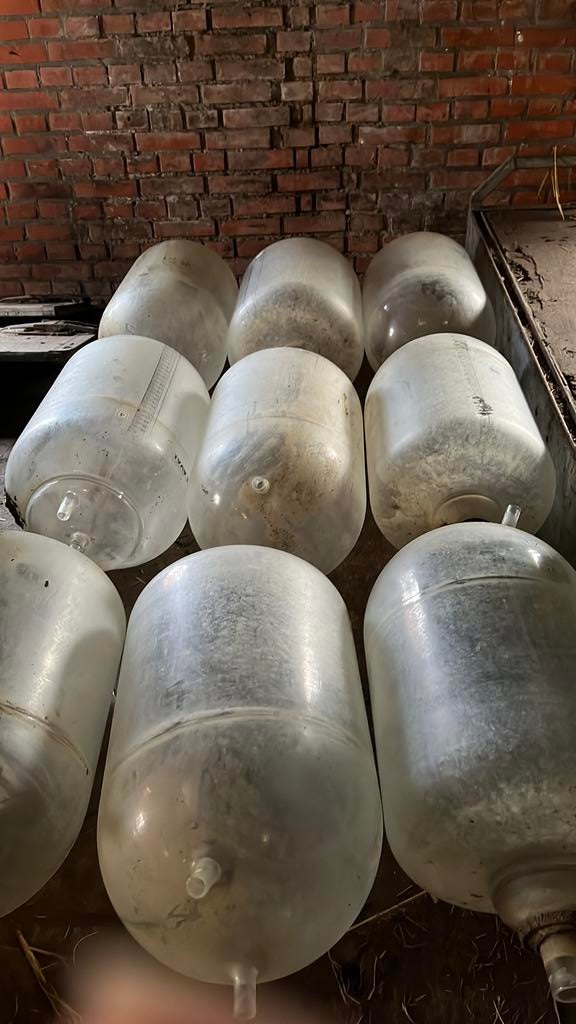 Melkglazen 28ltr 28 stuks, Dieren en Toebehoren, Dierenvoeding, Ophalen, Vee