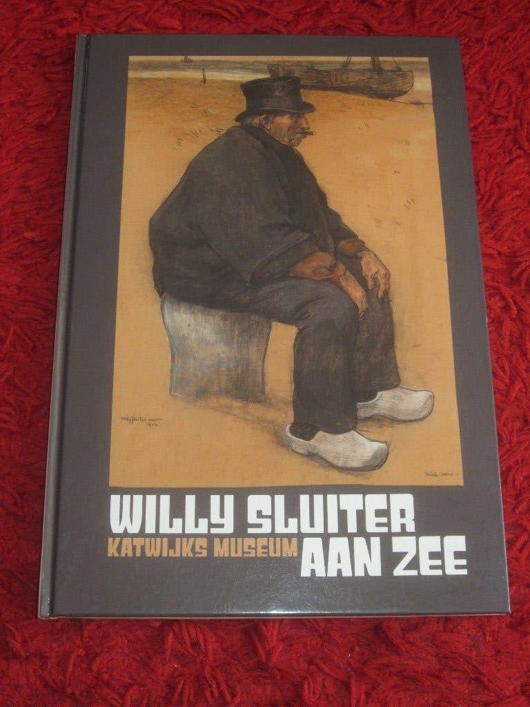 Willy Sluiter aan Zee - Katwijks Museum., Ophalen of Verzenden, Zo goed als nieuw, Schilder- en Tekenkunst