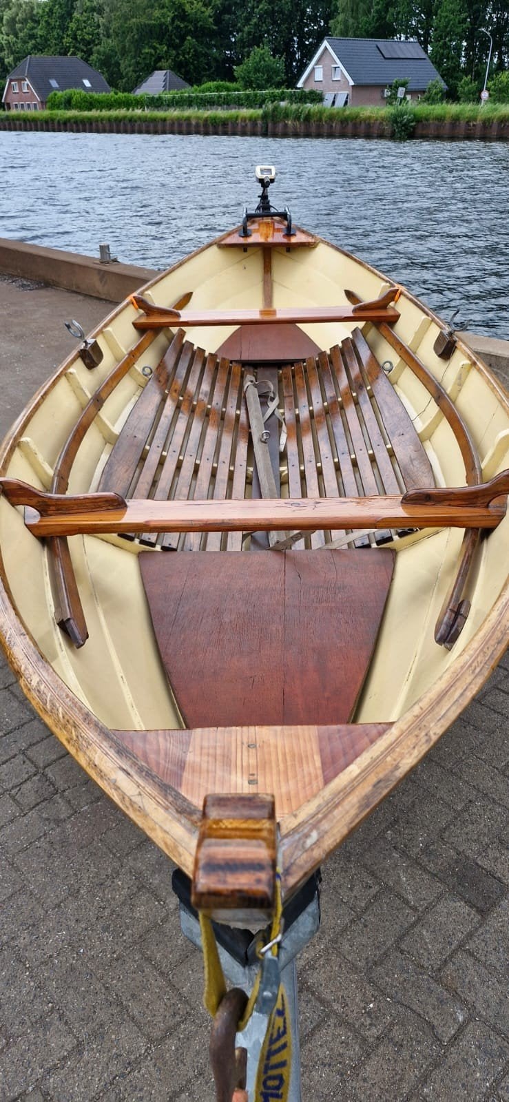 Unieke klasieke roeiboot, Ophalen of Verzenden, Gebruikt, Overige typen, Motorboot