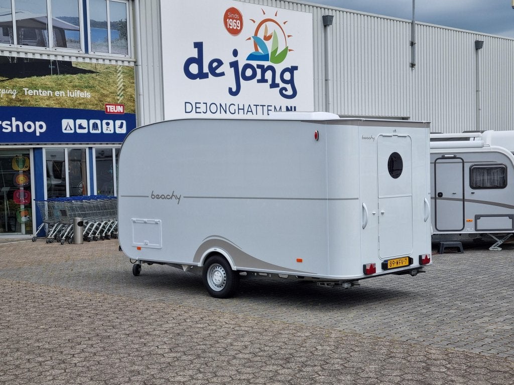 Hobby Beachy 450, Caravans en Kamperen, Caravans, Overige typen, Standaardzit, Hobby, Bedrijf