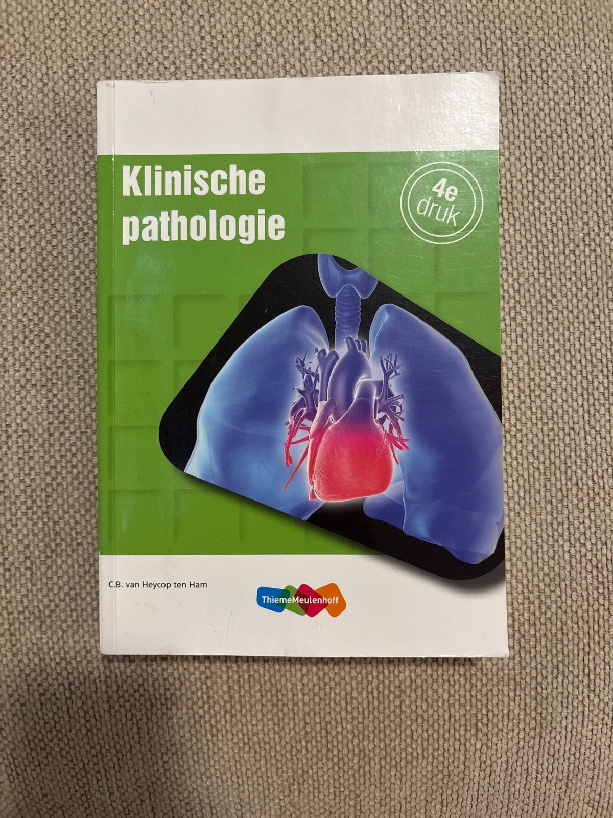 Klinische pathologie 4e druk - C.B. van Heycop ten Ham, Boeken, Ophalen of Verzenden, Beta, Zo goed als nieuw, HBO