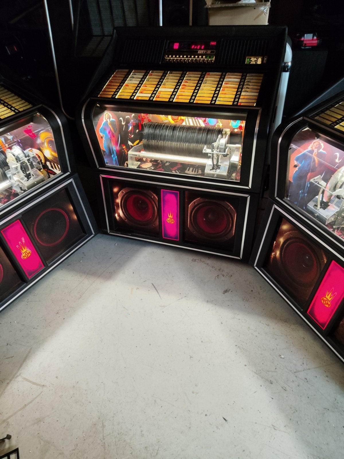 nsm city 2 open jukebox, 1950 tot 1960, Zo goed als nieuw, Ophalen, Met singles
