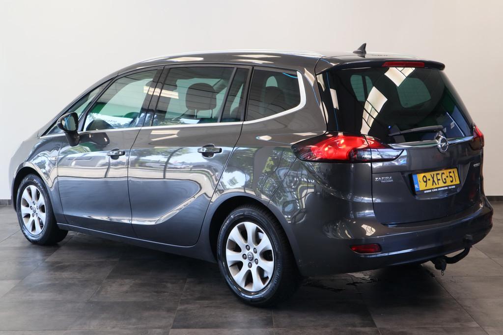 Opel Zafira Tourer 1.4 Business+ Navigatie CruiseControl Tre, Stof, Gebruikt, Zwart, 4 cilinders