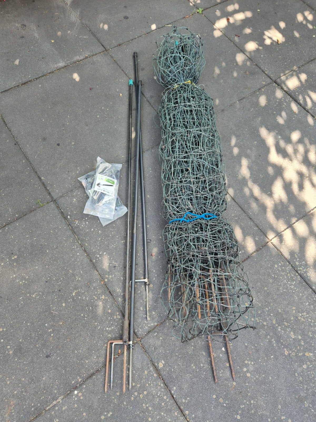 Omheining net 10 meter lang, 110cm hoog, Ophalen, IJzer, Tuinhek