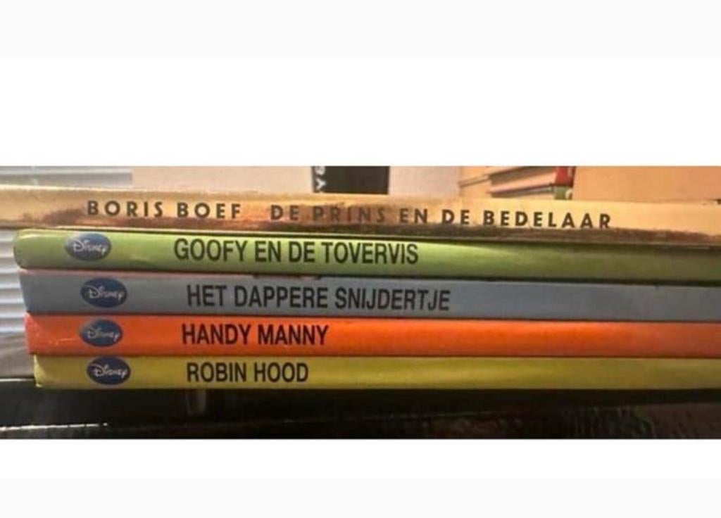5 Disney boeken, Boeken, Natuur, Ophalen of Verzenden, Zo goed als nieuw, Natuur algemeen
