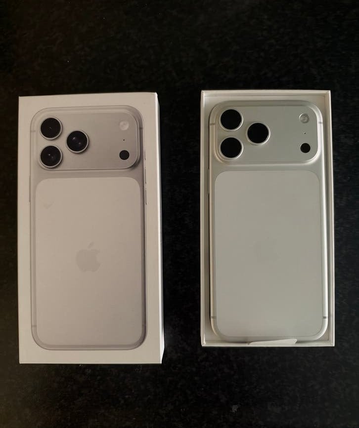 Iphone 17 pro max 256 GB silver  Nieuw!, Telecommunicatie, Nieuw, 100 %, Zilver, IPhone 17 Pro Max