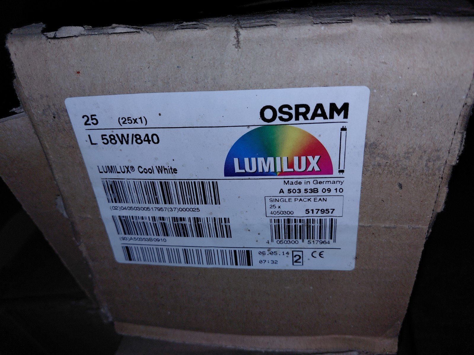 Nieuwe TL lampen. Osram ca.95 stuks, Ophalen, Nieuw