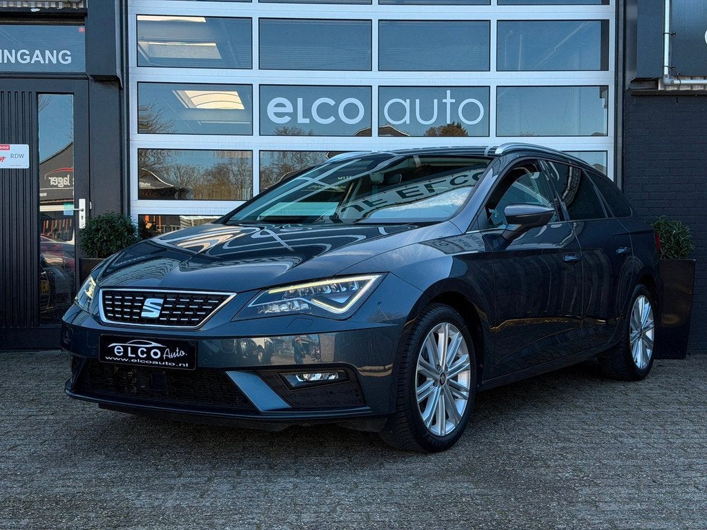 Seat Leon ST 1.5 TSI 150pk Xcellence / Camera / CarPlay, Auto's, Seat, 4 cilinders, Leon, Leder en Stof, 1500 kg