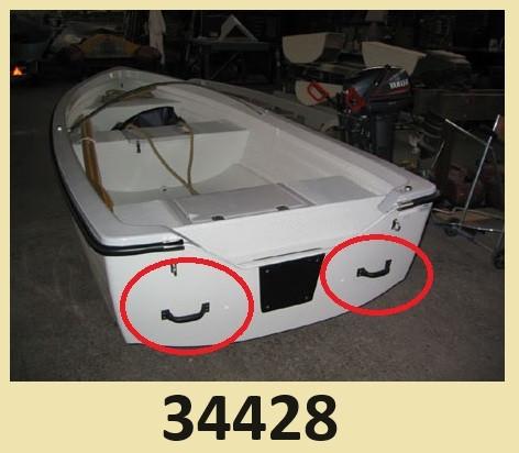 34428 Kunststof handgreep zwart. € 4,95, Watersport en Boten, Ophalen of Verzenden, Nieuw, Overige typen
