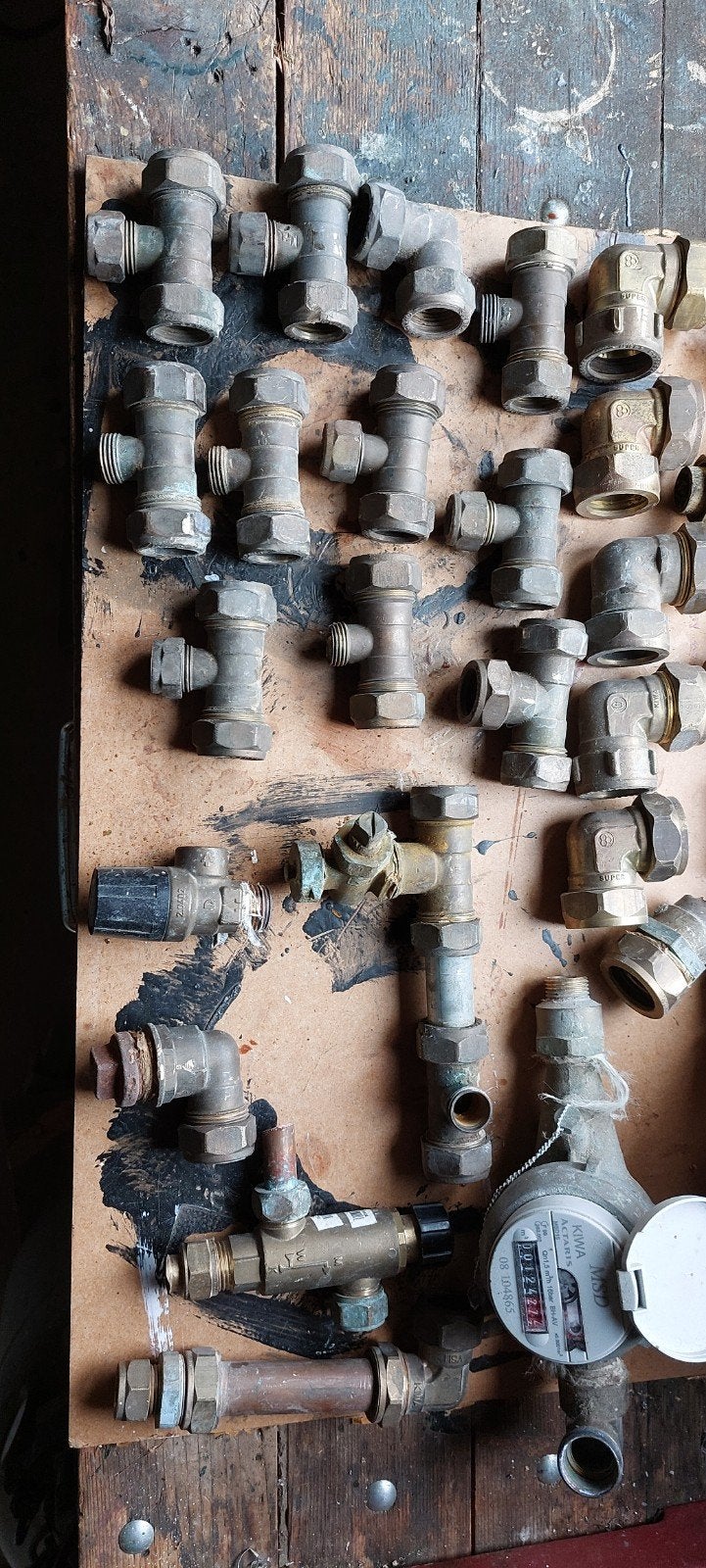 knelkoppelingen 28mm gas en water tussenmeter, Ophalen of Verzenden, Gebruikt, Koper, Overige typen