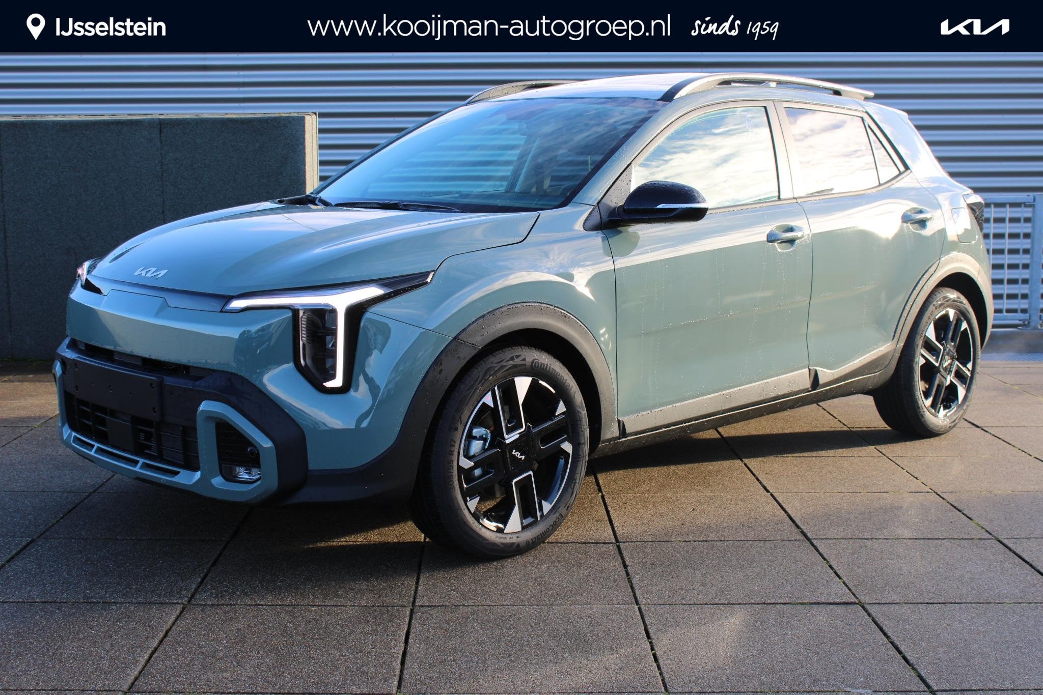 Kia Stonic 1.0 T-GDi MHEV GT-Line Navigatie / stuur en stoel, Auto's, Kia, 450 kg, Automatische klimaatregeling, Euro 6, Leder en Stof