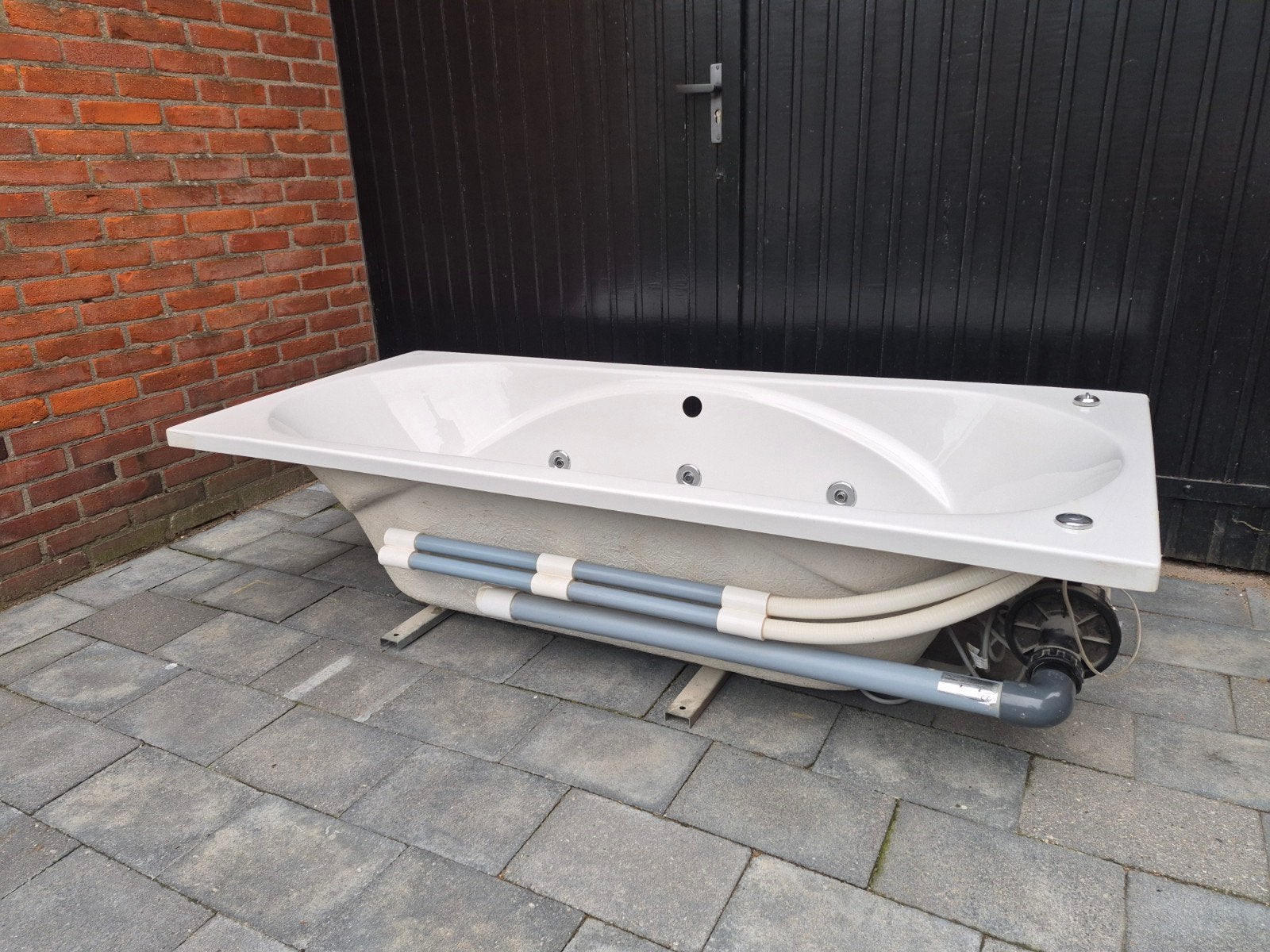 binnen jacuzzi met 6 jets bad 180cm xx80cm, Ophalen, Zo goed als nieuw