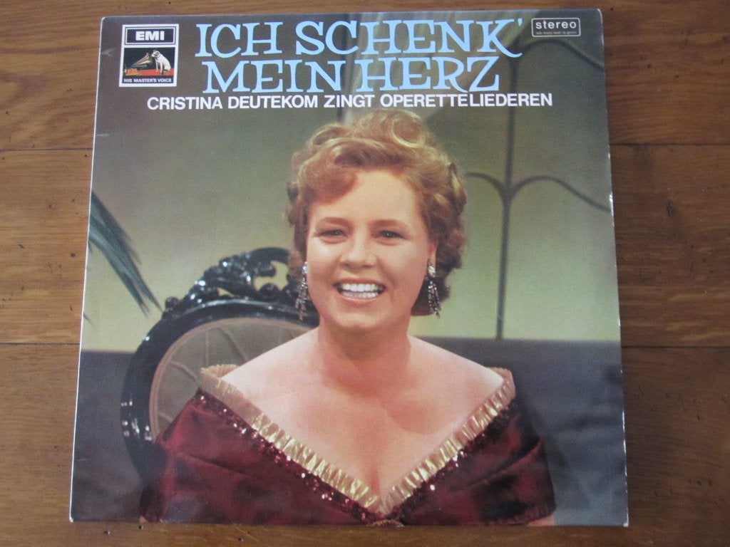 Ich schenk mein herz , Cristina Deutekom zingt operette LP, Opera of Operette, Inclusief binnenhoes, Ophalen of Verzenden, Zo goed als nieuw