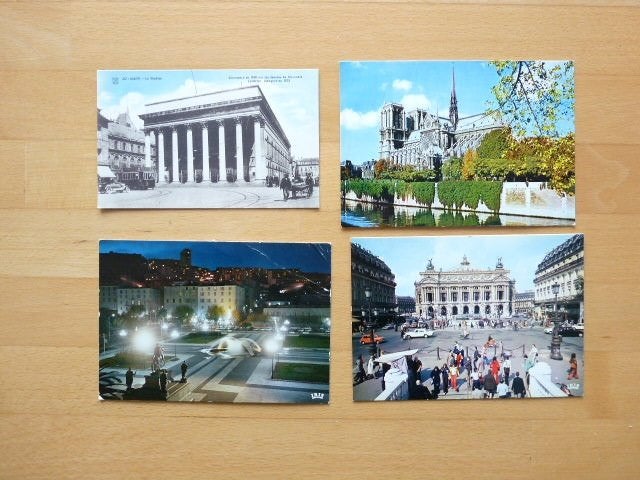 4x ansichten Frankrijk, Ophalen of Verzenden, Frankrijk