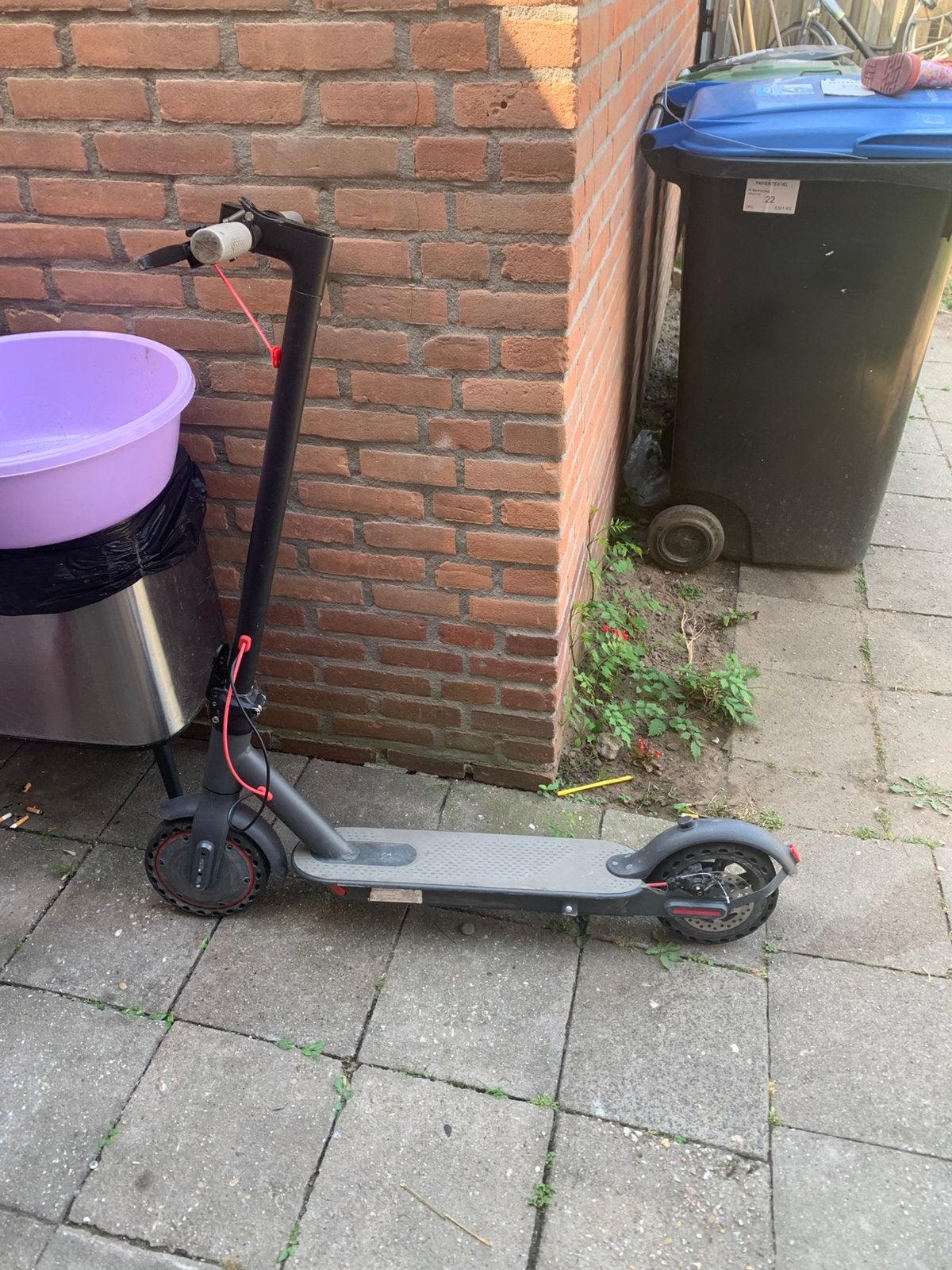Elektronische step met een defecte, Fietsen en Brommers, Steps, Ophalen of Verzenden, Zo goed als nieuw, Elektrische step (E-scooter)