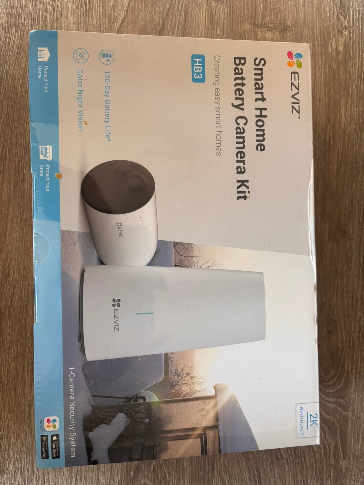 Ezviz smart home battery camera kit, Ophalen, Nieuw