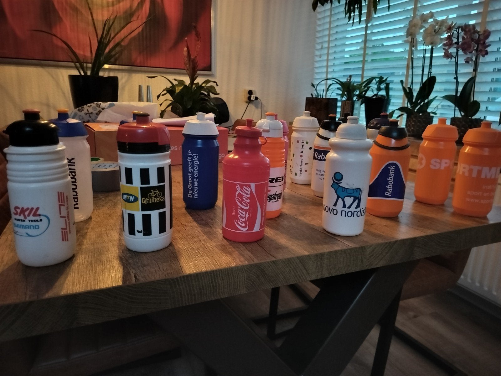 Diverse bidons - Fietsen, sport en verzamelen, Ophalen of Verzenden, Gebruikt, Overige typen