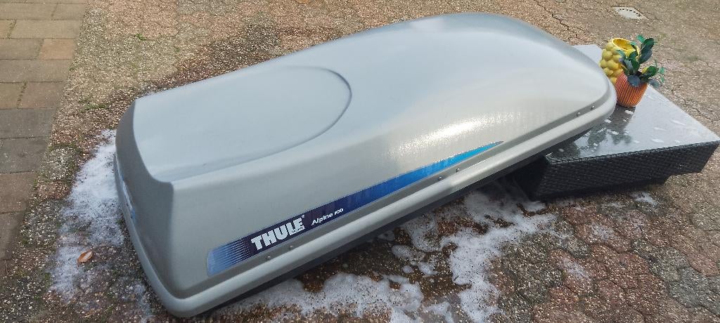 Thule 100 Alpine dakkoffer IZGST, Auto diversen, Dakkoffers, Ophalen, Gebruikt