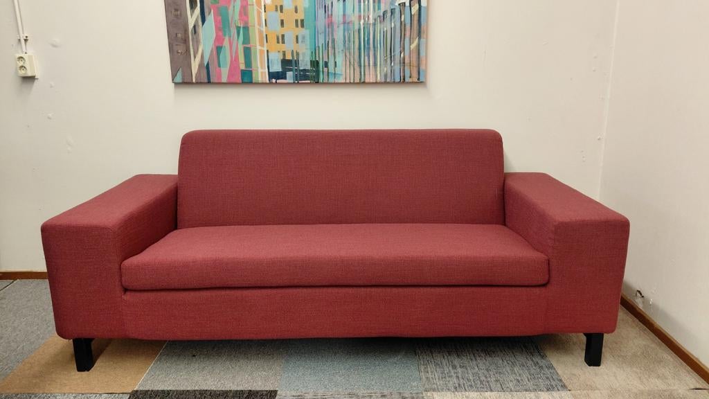 Gelderland 7610 | 2,5 zits | Bordeauxrood | Refurbished, Modern design refurbished, Info@andriesign.nl, Driepersoons, 75 tot 100 cm