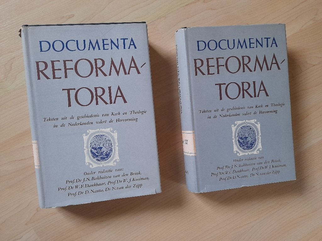 DOCUMENTA REFORMATORIA JN Bakhuizen ea 2 delen, Boeken, Ophalen of Verzenden, Gelezen