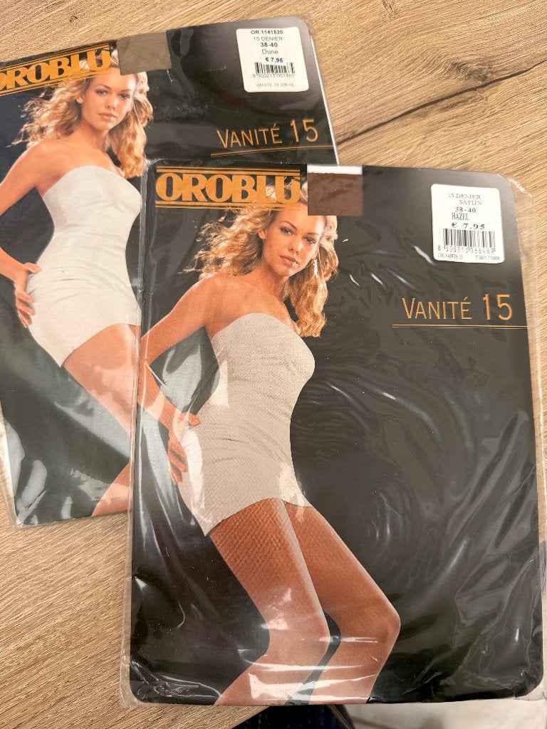 2 paar Oroblu 15 denier panty’s maat 38-40 NIEUW, Kleding | Dames, Bruin, Nieuw, Maat 40/42 (M), Ophalen of Verzenden
