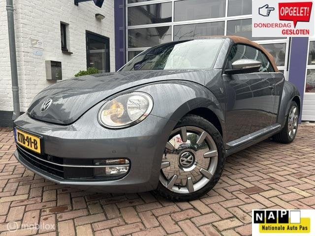 Volkswagen Beetle Cabriolet 1.2 KARMANN * AIRCO * NAVIGATIE, Voorwielaandrijving, Gebruikt, 4 cilinders, Cabriolet