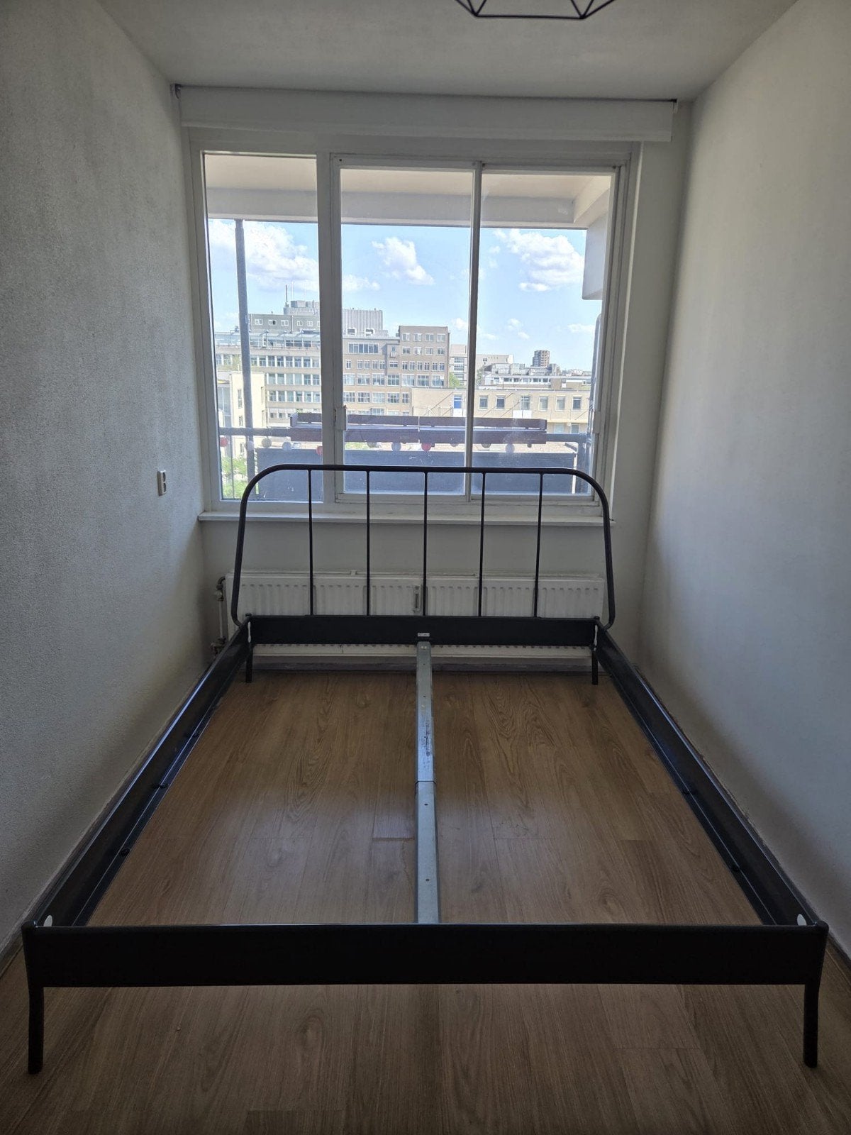 IKEA Koperdal bedframe 160x200, Ophalen, Tweepersoons, Hout, 160 cm